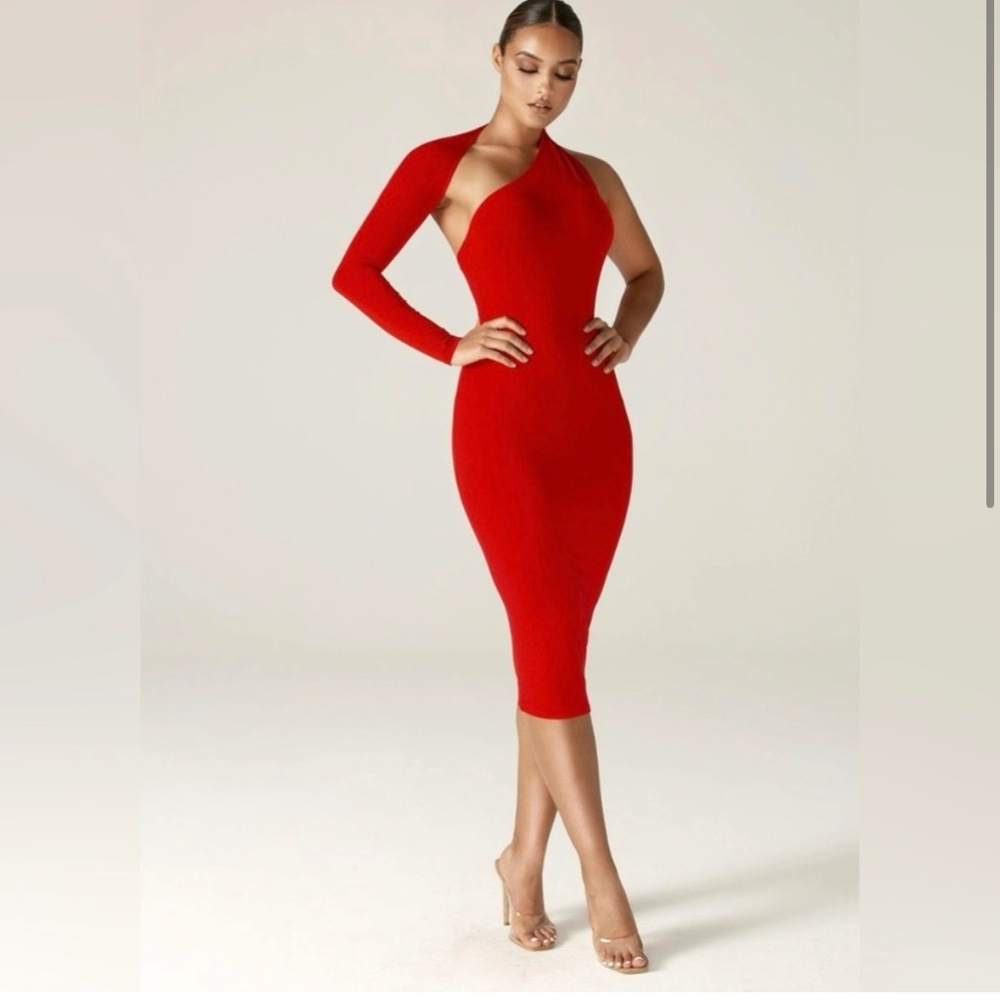 ALIEVA Red Dress